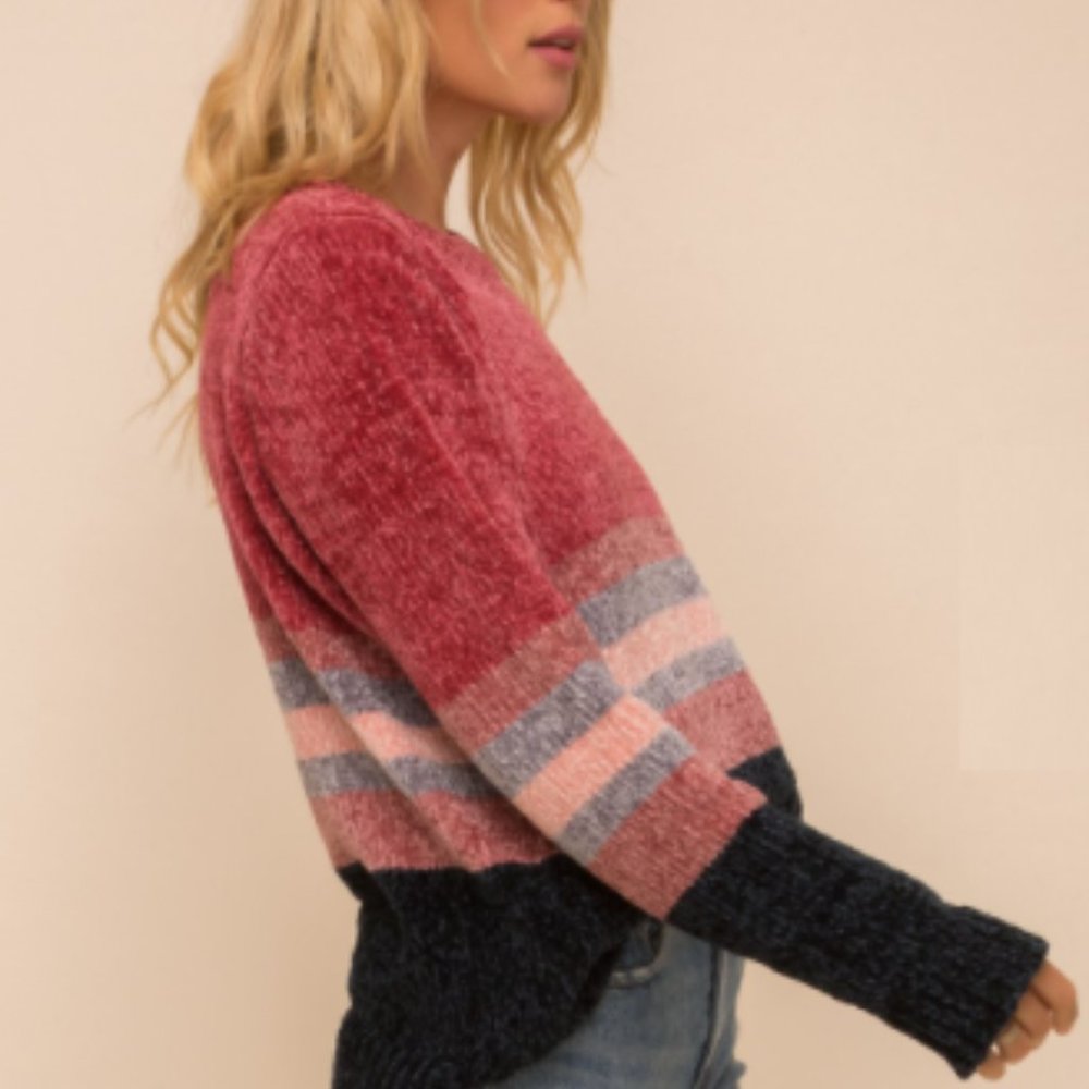 Color block sweater - Picture 2 of 3